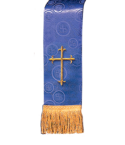 Church Bible Marker Purple Brocade