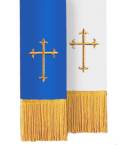 Reversible Church Bible Marker Blue to White