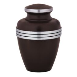 Buy Aluminium Brown Cremation Urn for Sale | Memorial Urns for Cremation Ashes |