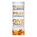 Autumn Inspiration Series Church Banner - Rejoice Always