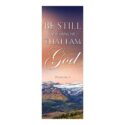 Autumn Landscapes Series Church Banners - Be Still and Know I Am Godt