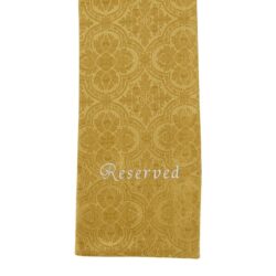 Avignon Reserved Church Pew Cloth Pkg of 4