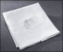 Baptismal Napkin with Shell 4 Pk