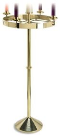 Brass Standing Floor Advent Wreath