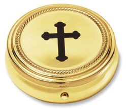 Budded Cross Communion Pyx Pkg of 3