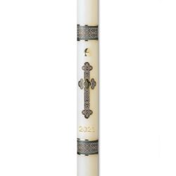 Budded Cross Paschal Candle