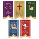 Call Him By Name Series Church Banner Set of 5