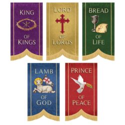 Call Him By Name Series Church Banner Set of 5