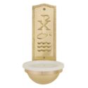 Chi Rho Symbol Holy Water Font