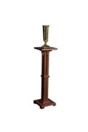 Church Altar Flower Stand - Walnut Stain