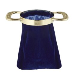 Church Offering Bag with Gold Fish Handles and Blue Bag | Buy  Collection Bags for Church Offerings  on Sale