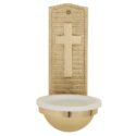 Cross Holy Water Font