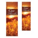 Praise & Thanks Series-Give Thanks Church Banner for Sale | Shop Autumn