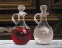 Buy Cruet  Set for Sale | Glass Cruet  Set with Stoppers for Catholic Church Altar