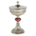 Grape Patterned Ciborium with Cover