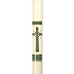 Irish Celtic Cross Paschal Candle