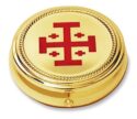 Jerusalem Cross Hospital Pyx Pkg of 2