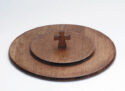 Maple Wood Finish Communion Tray Cover