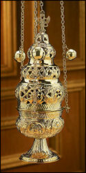 Ornate Hanging Incense Burner