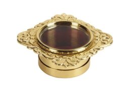 Ornate Round Personal Reliquary  | Buy Church Reliquaries to Venerate Relics for Sale