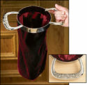 Church Collection Offering Bags with Sculpted Handles 2 Pk