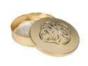 Round Communion Host Box IHS