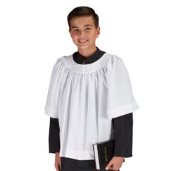 Round  Neck Altar Server Surplice