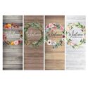 Seasonal Wreath Series Church Banners Set