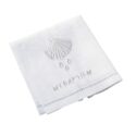 Shell Baptismal Napkins 4 Pk