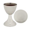 Stainless Steel Chalice & Paten Communion Set