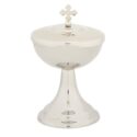 Buy Stainless Steel Ciborium with Cover for Sale |  Stainless Steel Ciborium for Communion Bread Hosts