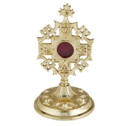 Sudbury Brass™ Jerusalem Reliquary  | Buy Church Reliquaries to Venerate Relics for Sale