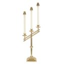 Three-Light Adjustable Candelabra for Church Altar