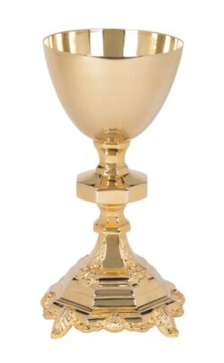 Buy Last Supper Etched Chalice and Bowl Paten for Sale |   Last Supper Communion Chalices for Traditional Chalice and Paten Set
