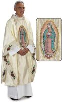 Our Lady of Guadalupe Chasuble Shantung