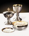 Two Tone Communion Ciborium