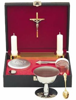 Pastoral Set with Carrying Case | Portable Pastor Set | Portable Sick Cal Sets for Pastors for Sale