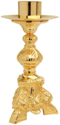 Ornate Altar Candlestick Small