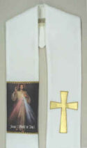 Divine Mercy Clergy Overlay Stole