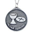 Altar Server Pendants for Sale | Pewter Altar Server Necklaces | Necklaces for Altar Boys | Church Ministry Necklaces