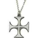 Maltese Cross Church Pendant