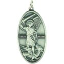 St Michael Antique Church Pendant