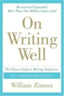 9780060891541 On Writing Well (Anniversary)