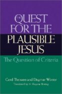9780664225377 Quest For Plausible Jesus