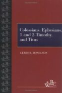 9780664252649 Colossians Ephesians 1-2 Timothy And Titus