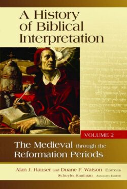 9780802878229 History Of Biblical Interpretation Volume 2