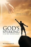 9781628718621 Gods Speaking A 30 Day Devotional