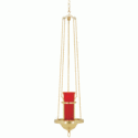 Brass Hanging Church Sanctuary Lamp  | Hanging Sanctuary Lamps for Sale | Hanging Lamps for Church Sanctuary