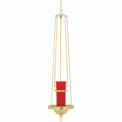 Brass Hanging Church Sanctuary Lamp  | Hanging Sanctuary Lamps for Sale | Hanging Lamps for Church Sanctuary