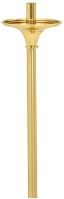 Church Processional Torch 40" H | Small Church Pascal Candlesticks for Sale | Catholic Pascal Candle Holders
